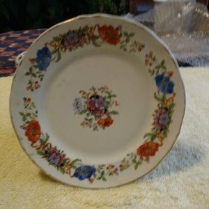 Vintage KT & K Ivory Saucer size plate
